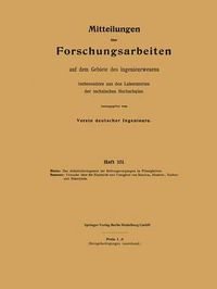 Cover image for Mitteilungen UEber Forschungsarbeiten Auf Dem Gebiete Des Ingenieurwesens: Insbesondere Aus Den Laboratorien Der Technischen Hochschulen