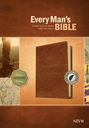 Cover image for Every Man's Bible NIV, Deluxe Journeyman Edition