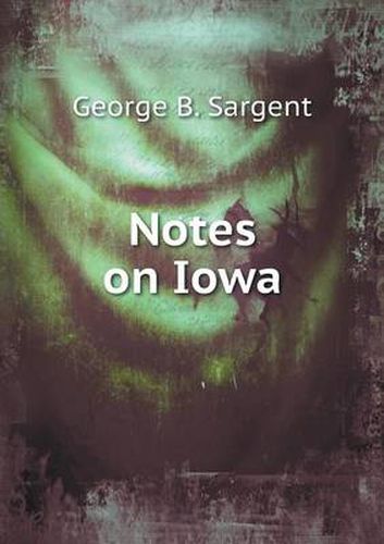 Cover image for Notes on Iowa