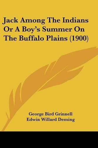 Cover image for Jack Among the Indians or a Boy's Summer on the Buffalo Plains (1900)