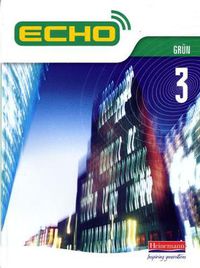 Cover image for Echo 3 Grun Pupil Book