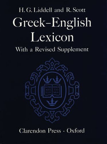 Cover image for A Greek-English Lexicon