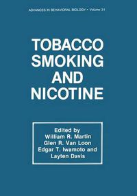 Cover image for Tobacco Smoking and Nicotine: A Neurobiological Approach