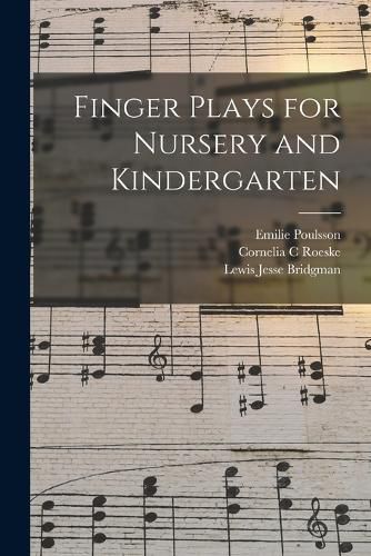 Cover image for Finger Plays for Nursery and Kindergarten