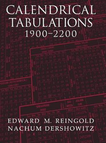 Cover image for Calendrical Tabulations, 1900-2200