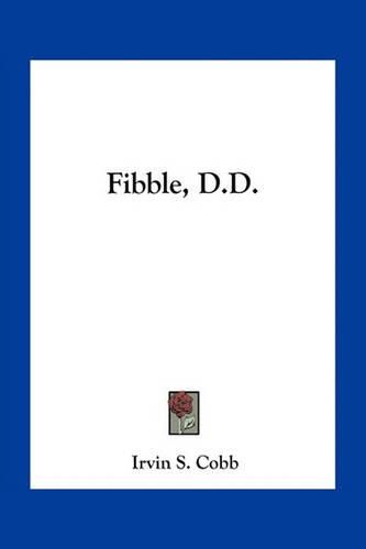 Cover image for Fibble, D.D.