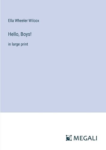 Cover image for Hello, Boys!