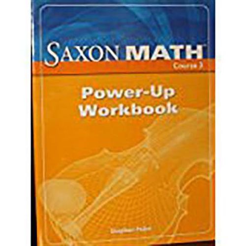 Cover image for Saxon Math Course 3: Power-Up Workbook