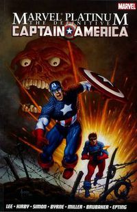 Cover image for Marvel Platinum: The Definitive Captain America