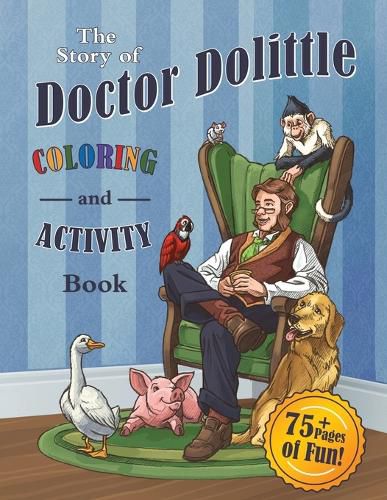 Cover image for The Story of Doctor Dolittle Coloring and Activity Book