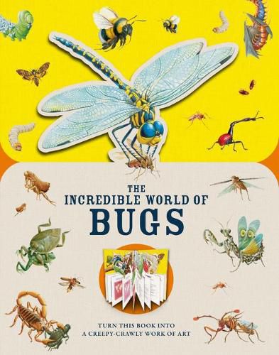 Cover image for Paperscapes: The Incredible World of Bugs: Turn This Book Into a Creepy-Crawly Work of Art