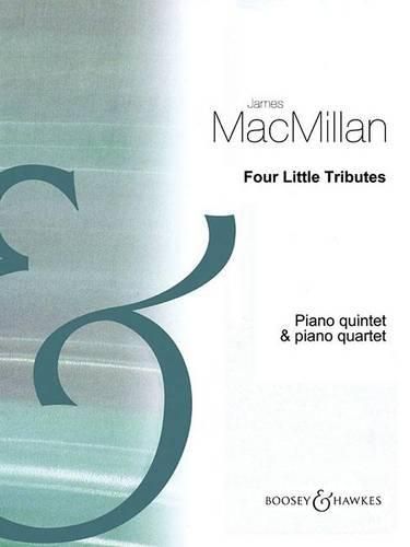 Cover image for 4 Little Tributes: Piano Quintet and Piano Quartet