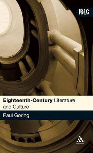 Cover image for Eighteenth-Century Literature and Culture