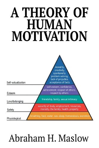 Cover image for A Theory of Human Motivation