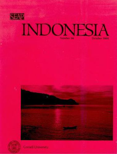 Cover image for Indonesia Journal: October 2008