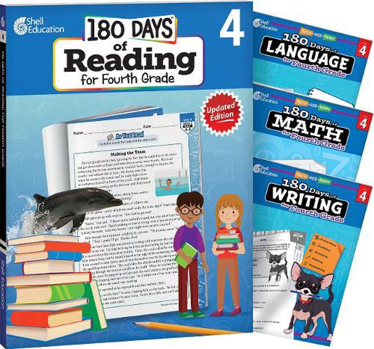 Cover image for 180 Days of Practice Grade 4 Bundle (Grade 4)