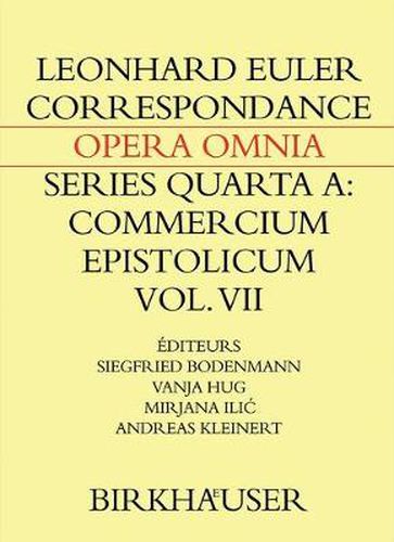 Correspondance de Leonhard Euler avec des savants suisses en langue francaise