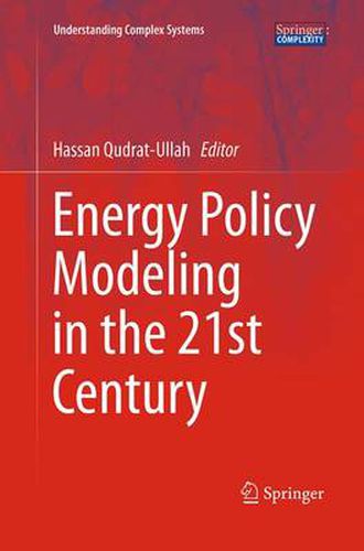 Cover image for Energy Policy Modeling in the 21st Century