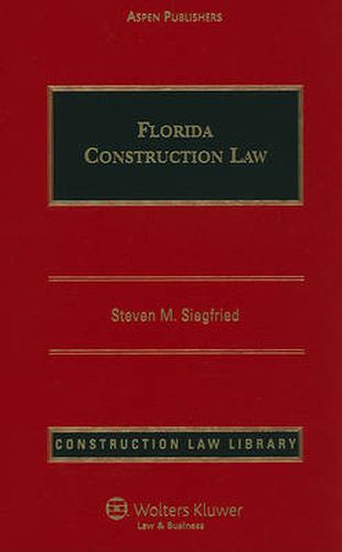 Cover image for Florida Construction Law