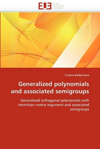 Cover image for Generalized Polynomials and Associated Semigroups