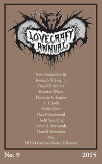 Cover image for Lovecraft Annual No. 9 (2015)