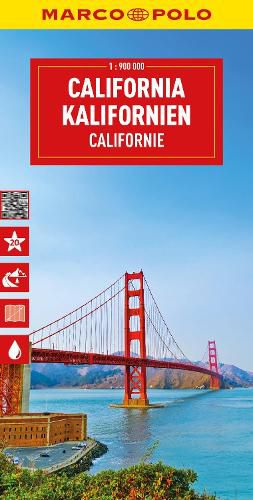 Cover image for California Marco Polo Map