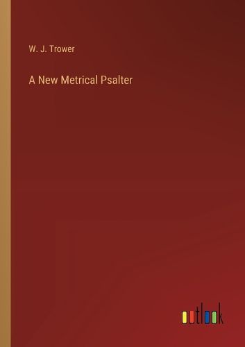 A New Metrical Psalter