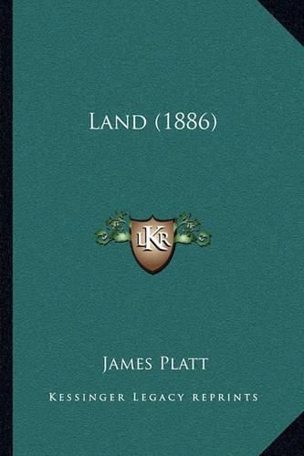 Cover image for Land (1886)