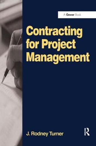 Cover image for Contracting for Project Management