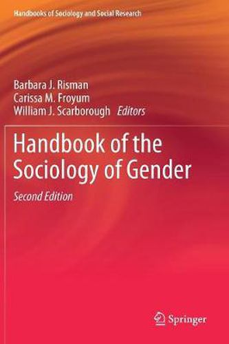 Cover image for Handbook of the Sociology of Gender