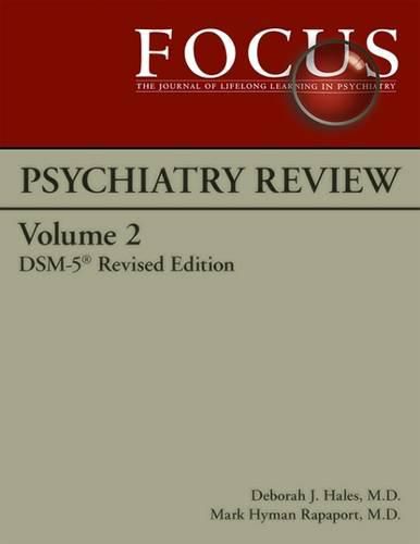 Cover image for FOCUS Psychiatry Review: Volume 2