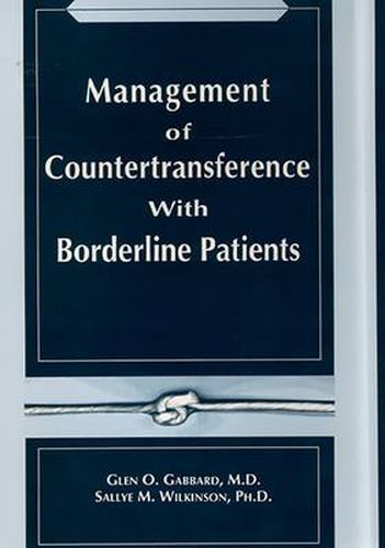 Cover image for Management of Countertransference With Borderline Patients