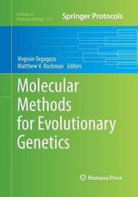 Cover image for Molecular Methods for Evolutionary Genetics