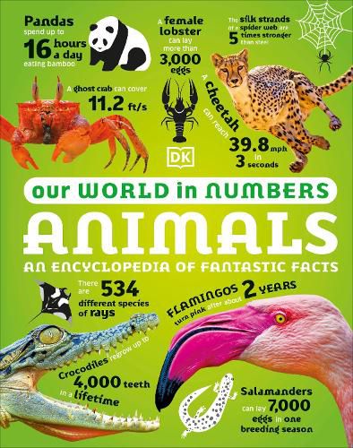 Cover image for Our World in Numbers Animals