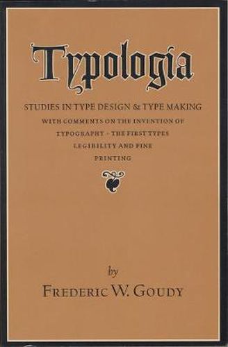 Cover image for Typologia: Studies in Type Design and Type Making