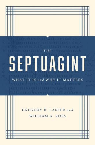 Cover image for The Septuagint: What It Is and Why It Matters