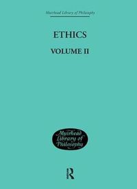 Cover image for Ethics: Volume II