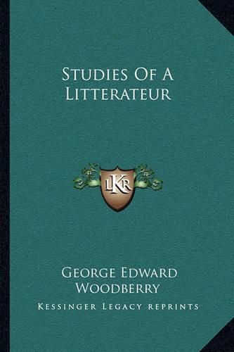 Studies of a Litterateur