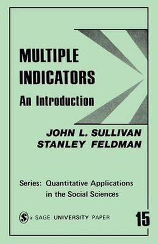 Cover image for Multiple Indicators: An Introduction