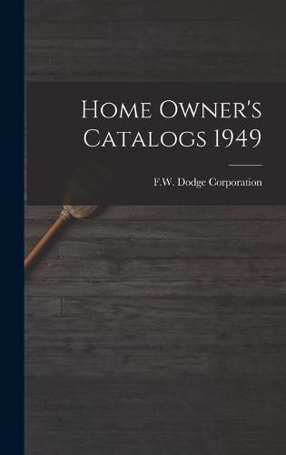 Cover image for Home Owner's Catalogs 1949