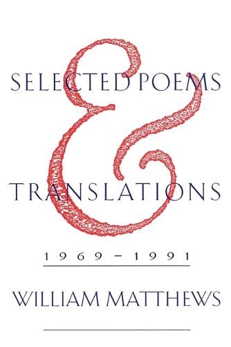 Cover image for Selected Poems and Translations, 1969-1991