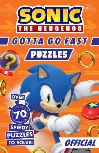 Cover image for Sonic the Hedgehog Gotta Go Fast Puzzle Book