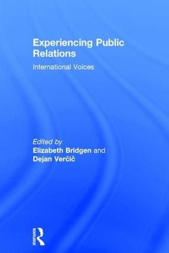 Cover image for Experiencing Public Relations: International Voices