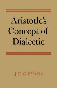 Cover image for Aristotle's Concept of Dialectic