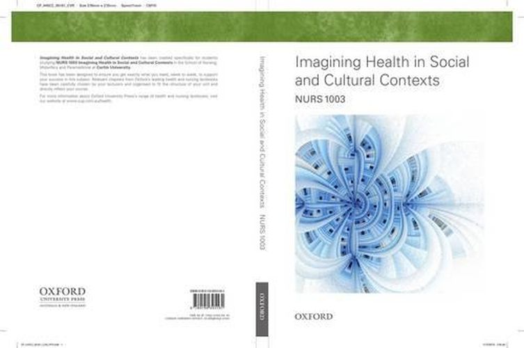 Cover image for Imagining Health in Social and Cultural Contexts eBook