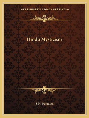 Cover image for Hindu Mysticism