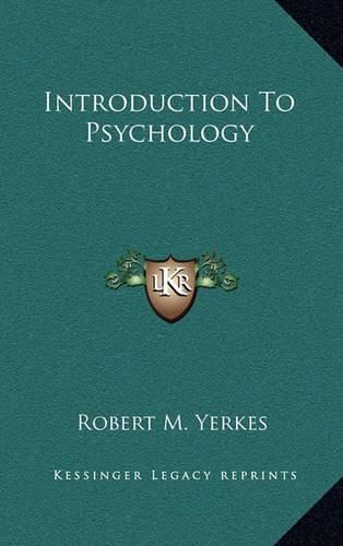 Cover image for Introduction to Psychology