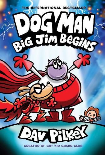 Cover image for Big Jim Begins (The Adventures of Dog Man, Book 13)