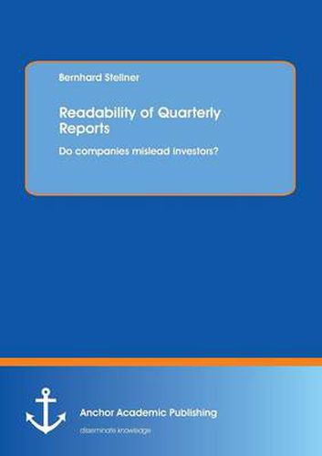 Cover image for Readability of Quarterly Reports: Do Companies Mislead Investors?