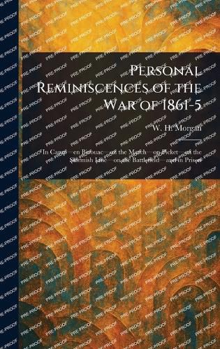 Cover image for Personal Reminiscences of the War of 1861-5